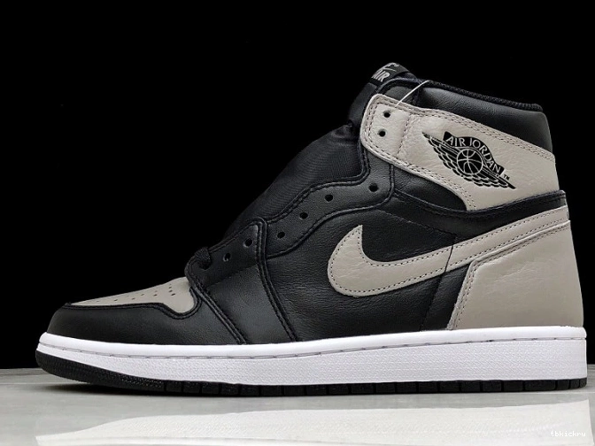 Reps TBK Black Retro Grey Jordan Air 1 Shadow OG High 555088-013 0806